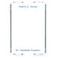 Two Line Colorful Memo Sheets in Holder Image 2 of 9